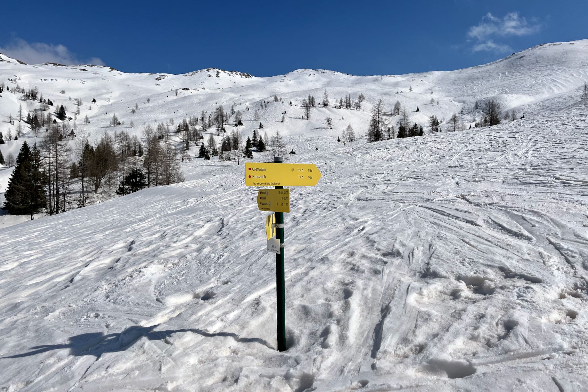 Skitour Kreuzeck Gipfel voraus © Gipfelfieber